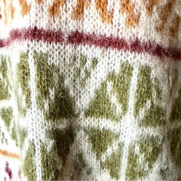 Vintage ICE SHEEP Icelandic 100% New Wool Crew Neck Pullover Sweater—SZ. Med - Picture 3 of 17